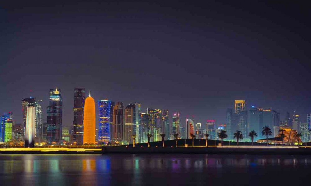 Аравия дубай. Катар пейзаж Доха. Doha Skyline. Доха Каир.